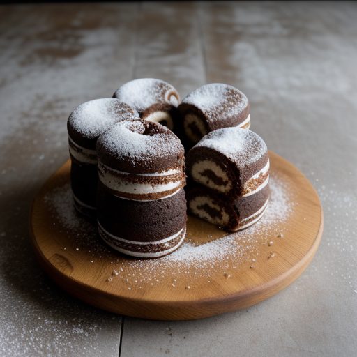 Chocolate Nutmeg Cakeroll recipe image