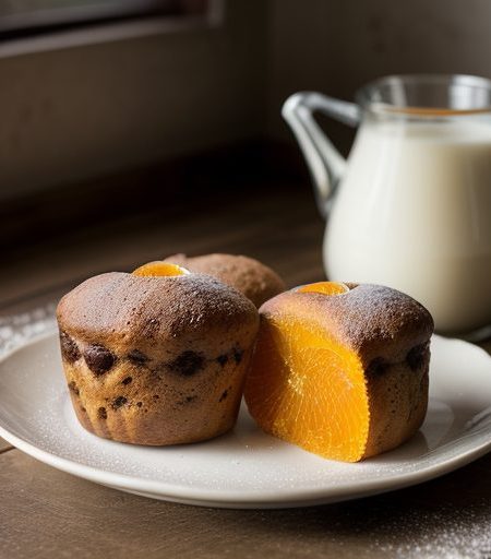 Chocolate Orange Brioches recipe image