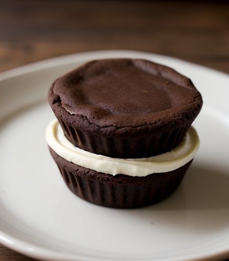Chocolate-Peanut Brownie Cup recipe image