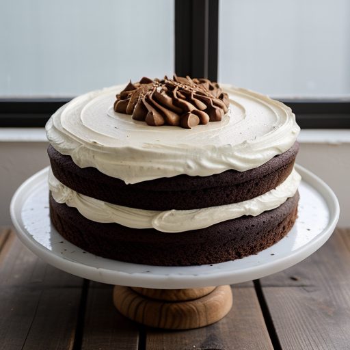 Chocolate Peanut Butter Cake recipe image
