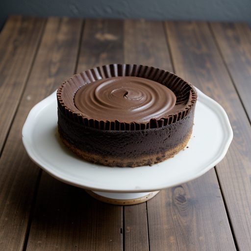 Chocolate Peanut Butter Cup Cheesecake recipe image