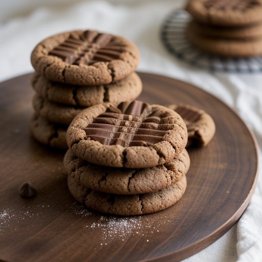 Chocolate Peanut Butter Cup Cookies recipe image
