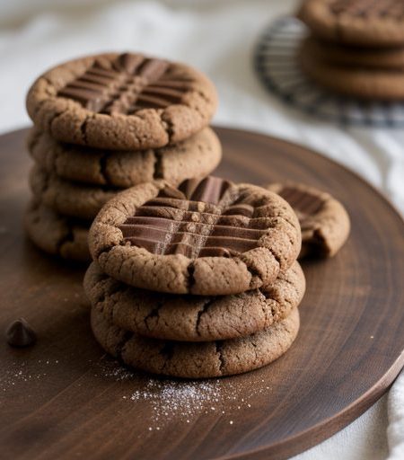 Chocolate Peanut Butter Cup Cookies recipe image