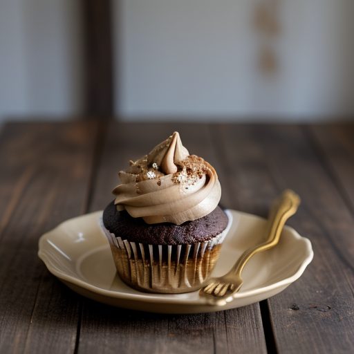 Chocolate Peanut Butter Cupcakes recipe image