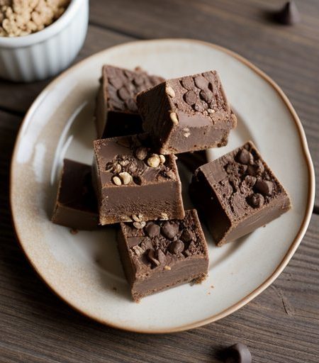 Chocolate-Peanut Butter Fudge recipe image