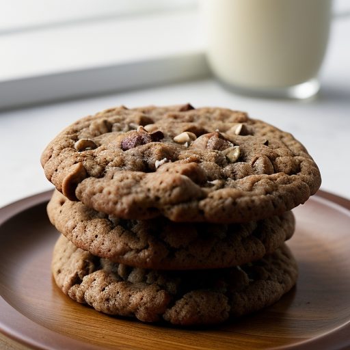 Chocolate Peanut Butter Oatmeal Cookies recipe image