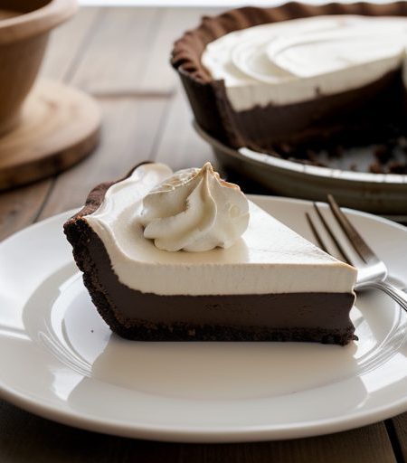 Chocolate Peanut Butter Pie recipe image