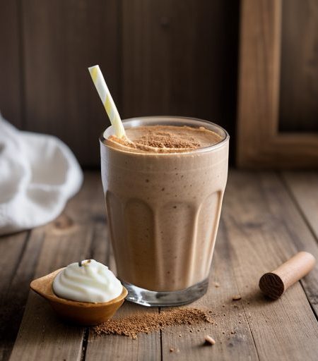 Chocolate Peanut Butter Shake recipe image