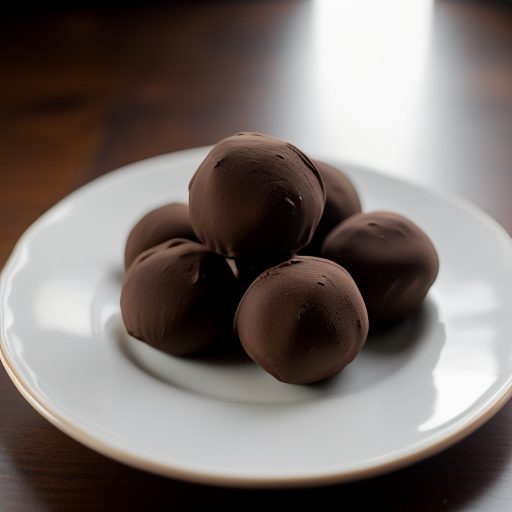 Chocolate & Peanut Butter Truffles recipe image