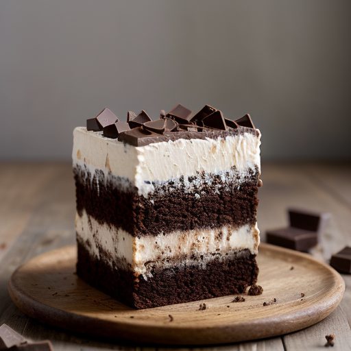 Chocolate Peanut Crunch Bar Cake recipe image