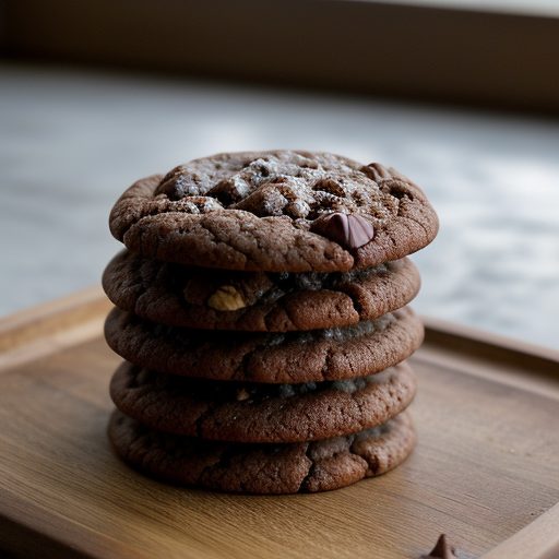 Chocolate Pecan Cookies recipe image