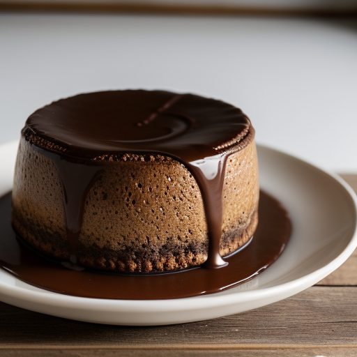 Chocolate Pecan Flan recipe image