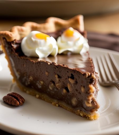 Chocolate Pecan Fudge Pie recipe image