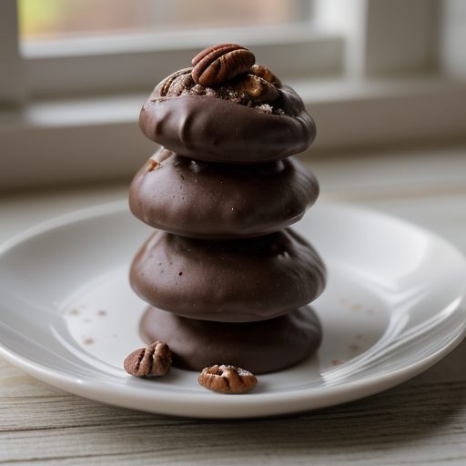 Chocolate Pecan Kisses recipe image