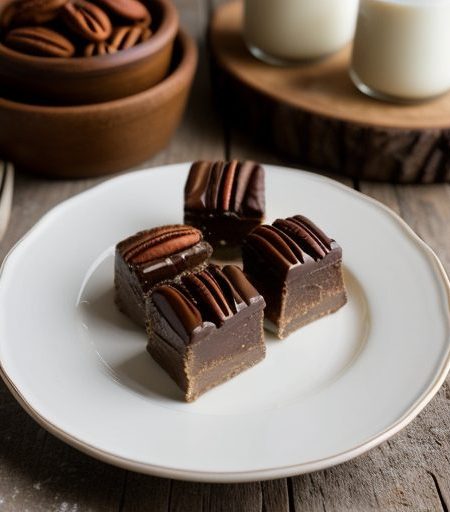 Chocolate Pecan Pralines - Prudhomme recipe image