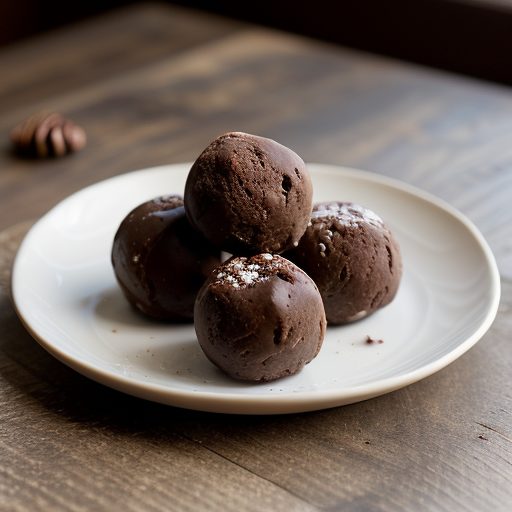 Chocolate Pecan Rum Balls recipe image