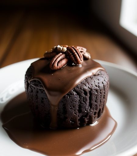 Chocolate Pecan Upside-Down recipe image