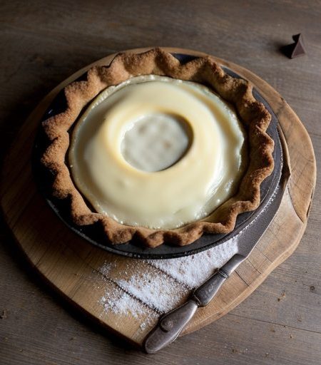 Chocolate Petal Pie Crust recipe image
