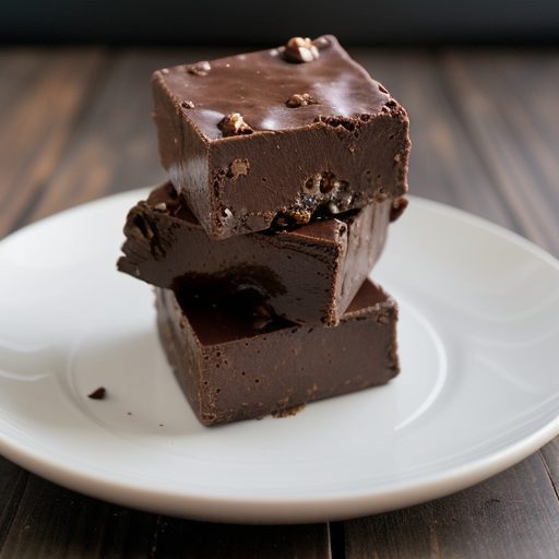 Chocolate Popcorn Fudge recipe image