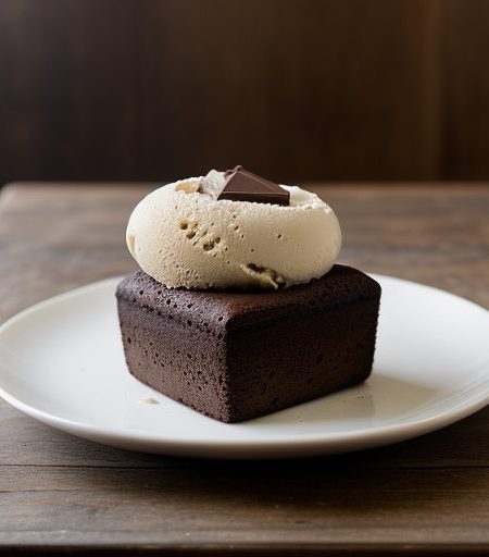 Chocolate Pound Cake Ice Cream Sandwiches recipe image