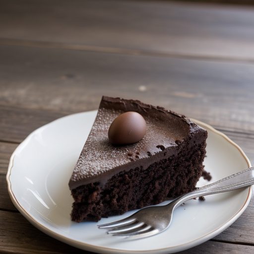 Chocolate Pudding Cake With Bitterswseet Choc recipe image