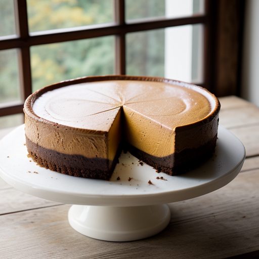 Chocolate Pumpkin Cheesecake recipe image