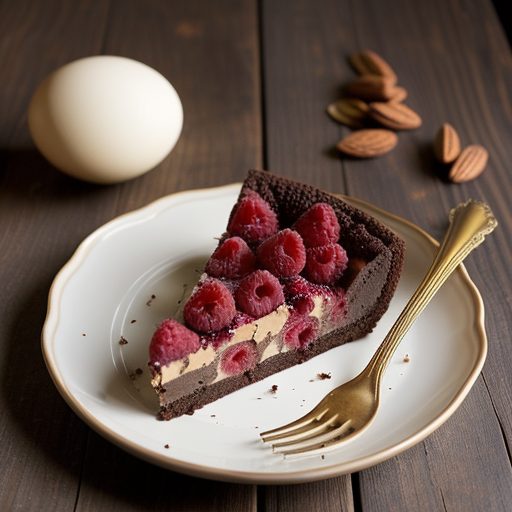 Chocolate Raspberry Almond Torte recipe image