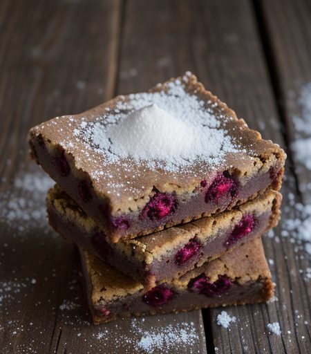 Chocolate Raspberry Bars recipe image