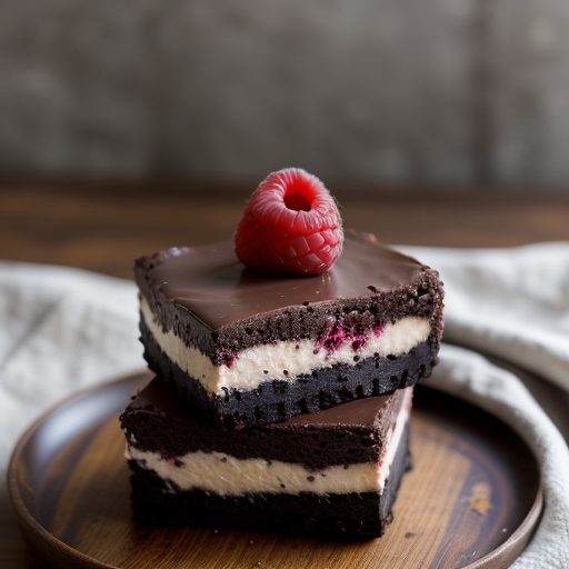 Chocolate Raspberry Cheesecake Brownies recipe image