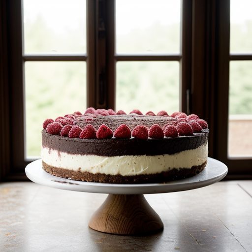 Chocolate Raspberry Cheesecake recipe image