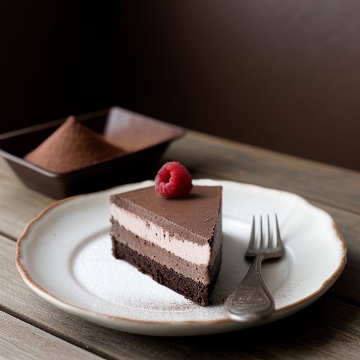 Chocolate Raspberry Mousse Cake recipe image