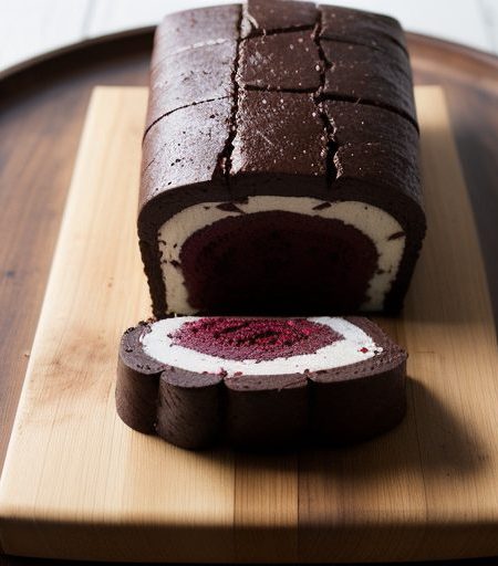 Chocolate-Raspberry Roll - Gh_9405 recipe image