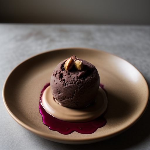 Chocolate Raspberry Toasted Hazelnut Ice Cream recipe image