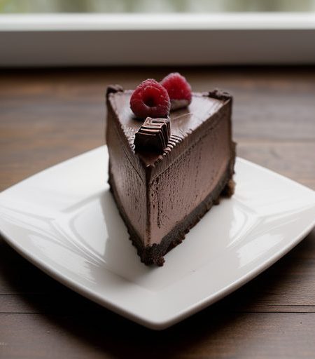 Chocolate Raspberry Truffle Cheesecake recipe image