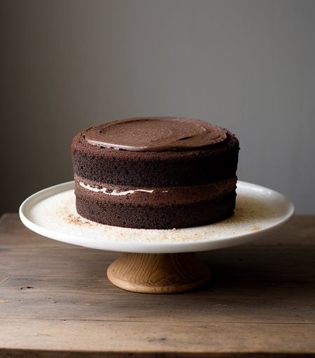 Chocolate-Red Chile Zucchini Cake recipe image