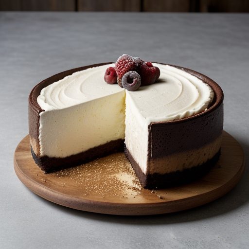 Chocolate Ricotta Cheesecake recipe image