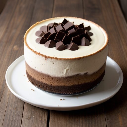 Chocolate Rum Cheesecake recipe image