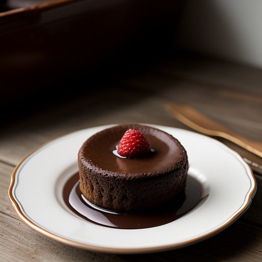 Chocolate-Rum Flan recipe image