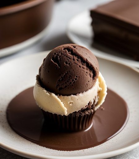 Chocolate Rum Ice Cream recipe image