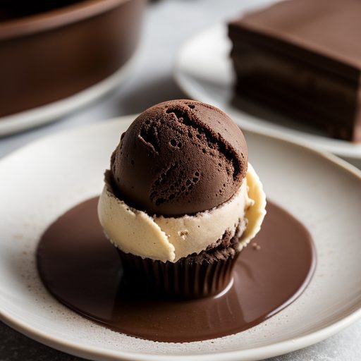 Chocolate Rum Ice Cream recipe image