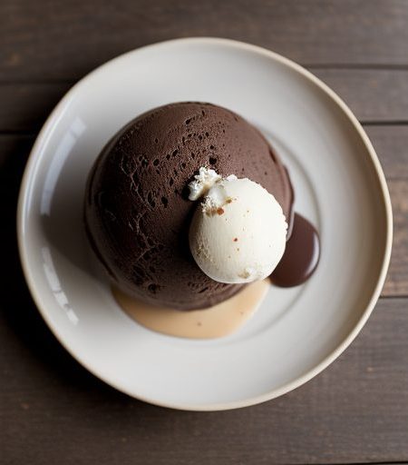 Chocolate Rum Ice Cream recipe image