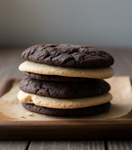 Chocolate Sandwich Cookies recipe image