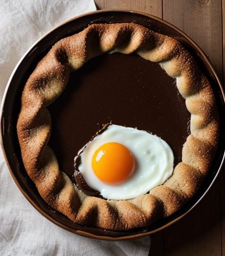 Chocolate Satin Pie recipe image