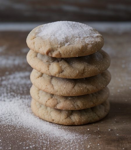 Chocolate Snow Cap Cookies recipe image