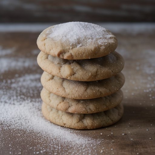Chocolate Snow Cap Cookies recipe image