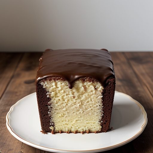 Chocolate-Sour Cream Poundcake recipe image
