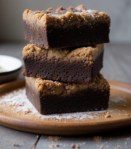 Chocolate Streusel Bars recipe image