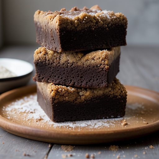 Chocolate Streusel Bars recipe image