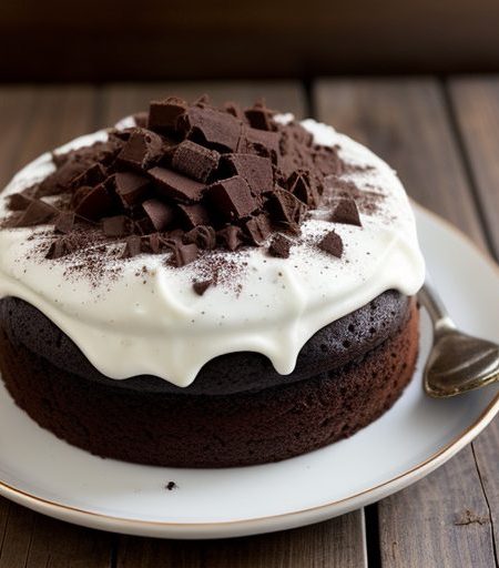 Chocolate Sundae Cake (4 Points for Cake Only recipe image