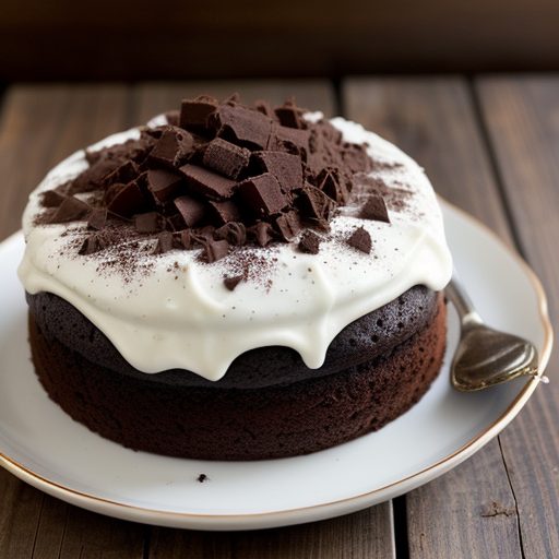 Chocolate Sundae Cake (4 Points for Cake Only recipe image